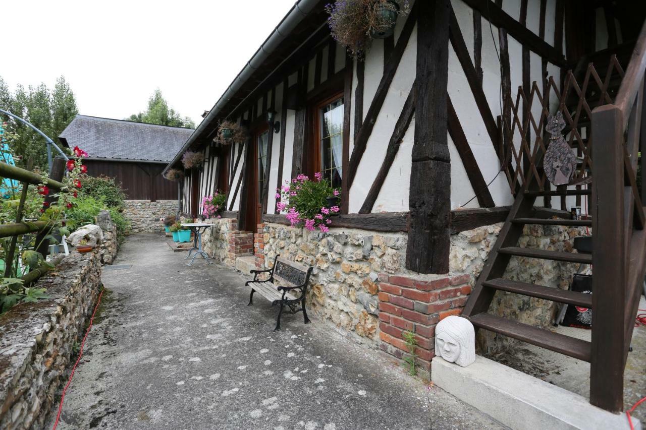 Le Clos Des Hortensias Toutainville Buitenkant foto